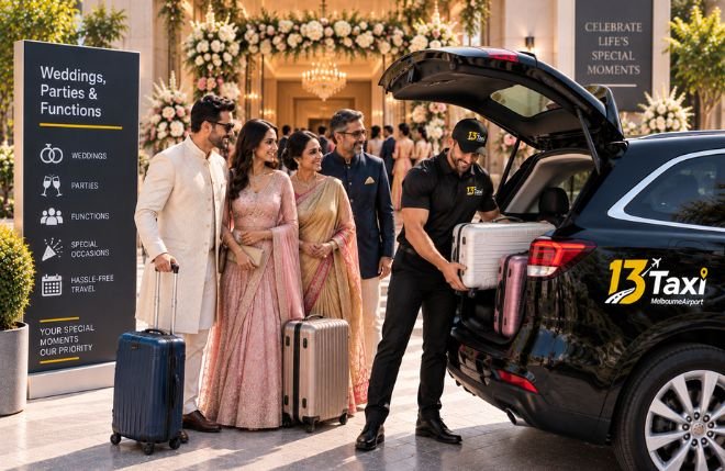 Weddings, Parties & Functions Taxi Melbourne